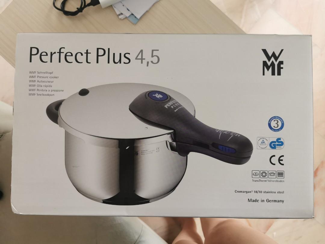 WMF Perfect Plus 4.5L Pressure Cooker 18/10 Cromargan Stainless Steel  Germany