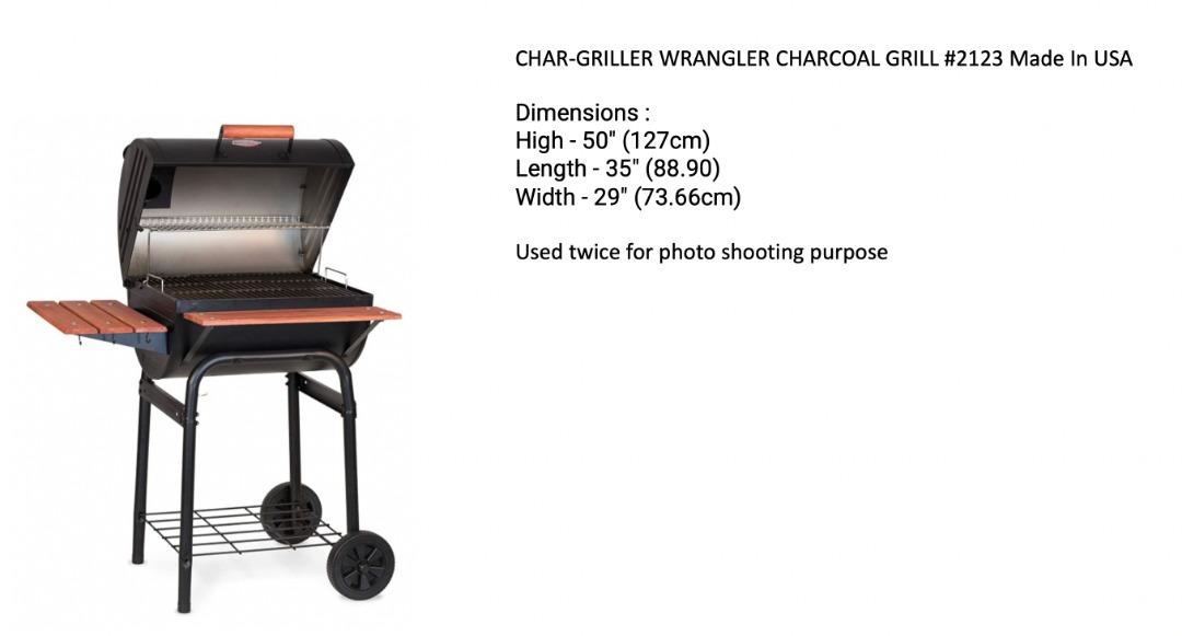 Char clearance griller wrangler