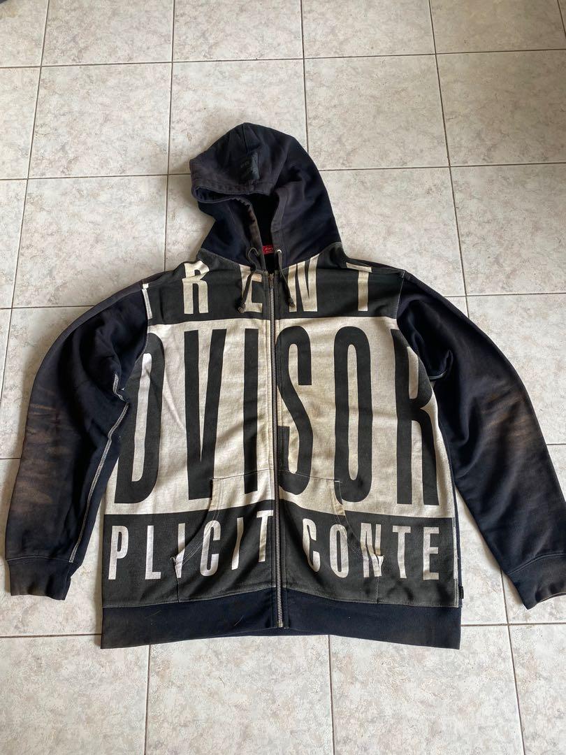 Supreme parental advisory hoodie new arrivals