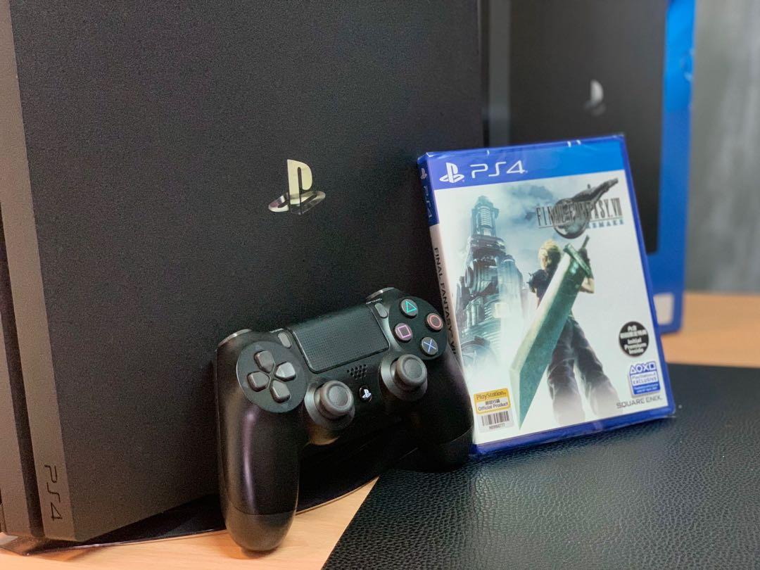 WTS PS4 PRO 1TB FFVII REMAKE Video Gaming Video Game Consoles
