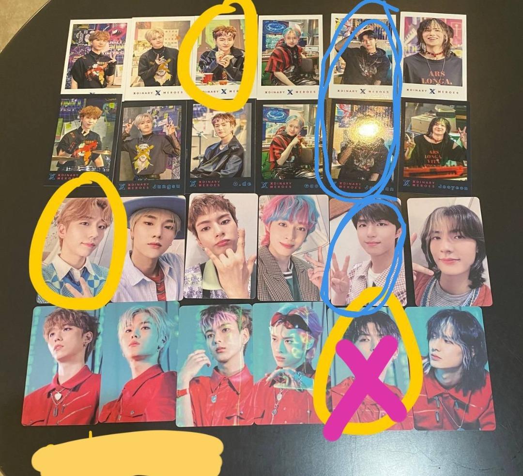 WTT XH Xdinary Heroes Hello World Lucky Draw LD [INCOMING