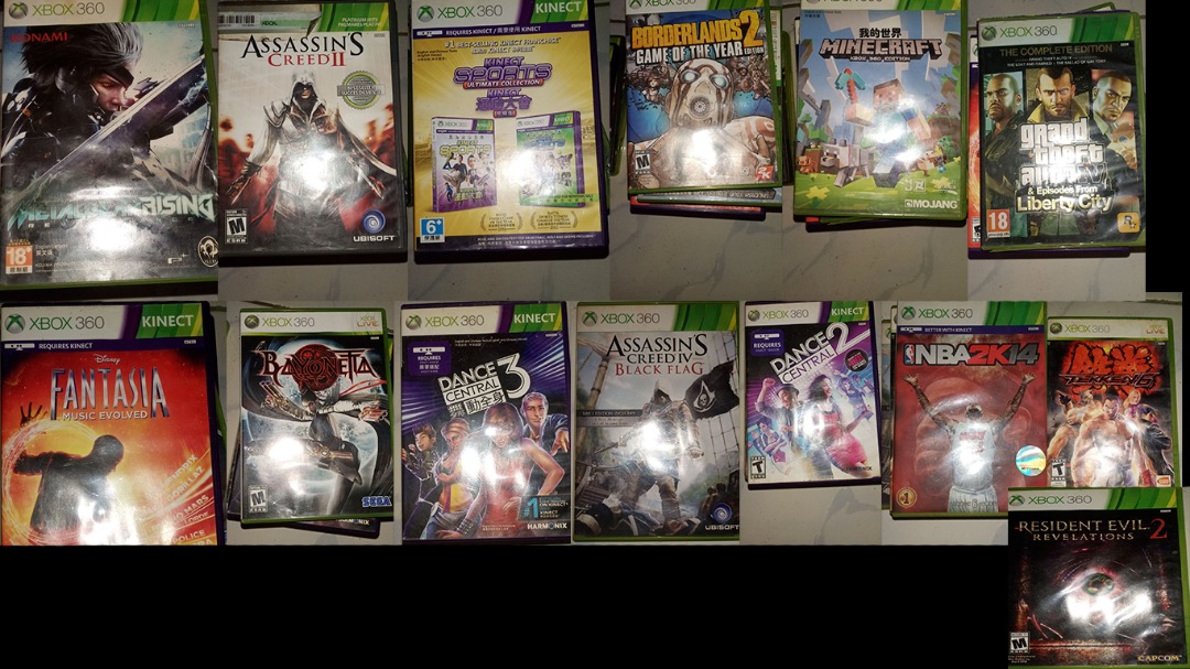 XBOX 360 NTSC J GAMES (14 GAMES), Video Gaming, Video Games, Xbox on