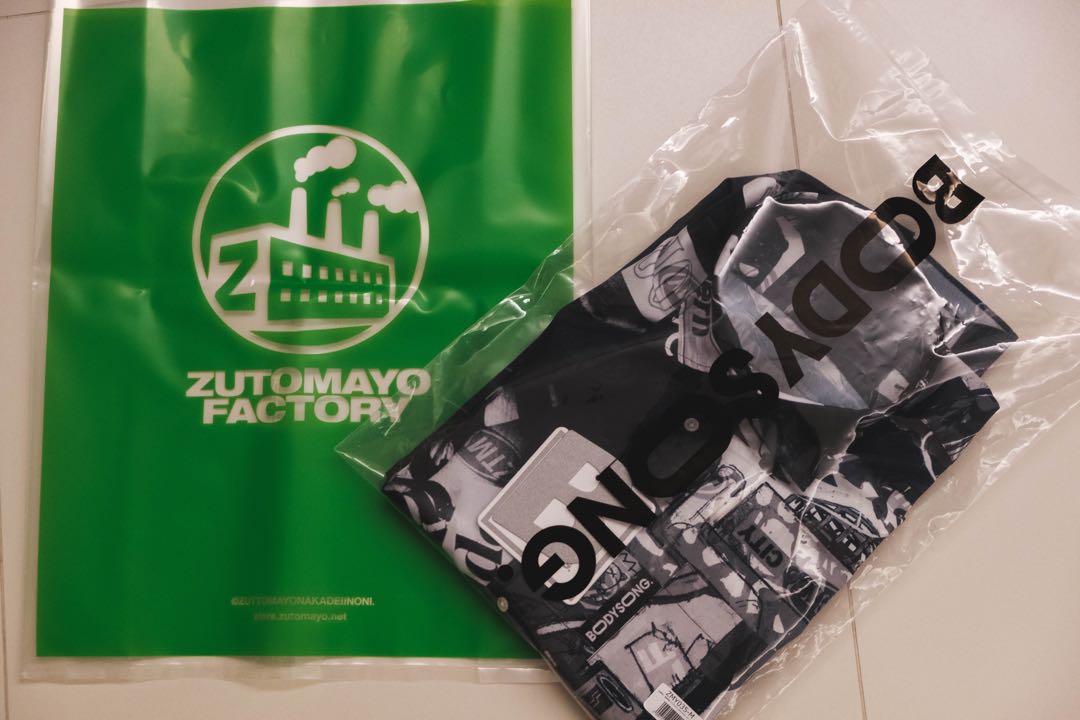 新品入荷 ZUTOMAYO x BODYSONG asakusa.sub.jp