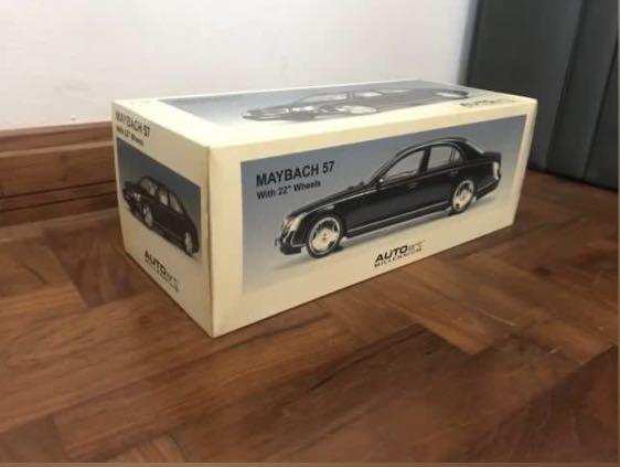 1/18 Autoart Maybach 57 SWB with 22” Lowenhart wheels, Hobbies