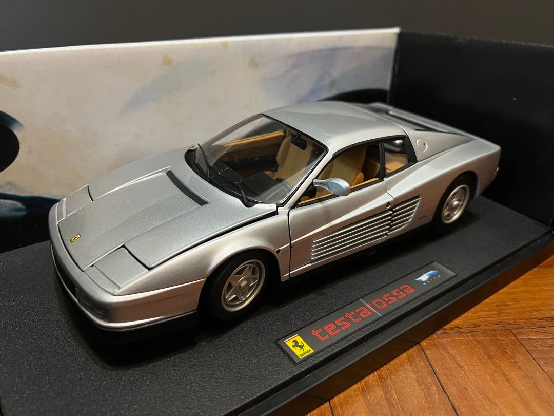 ミニカー HOTWHEELS Ferrari Testarossa 1/18 1984 FERRARI TESTAROSSA RED by HOT-WHEELS 1:18 ORIGINAL 1ST