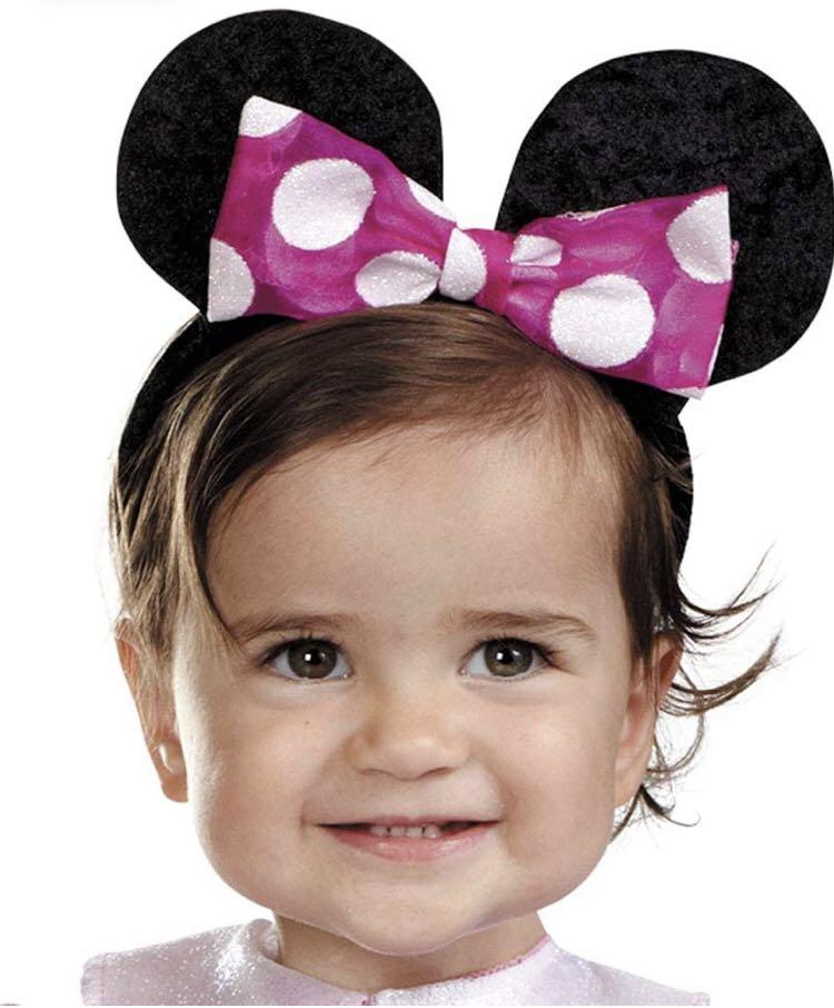 years 3pcs Disney Disguise Baby Girls' Pink Minnie Mouse