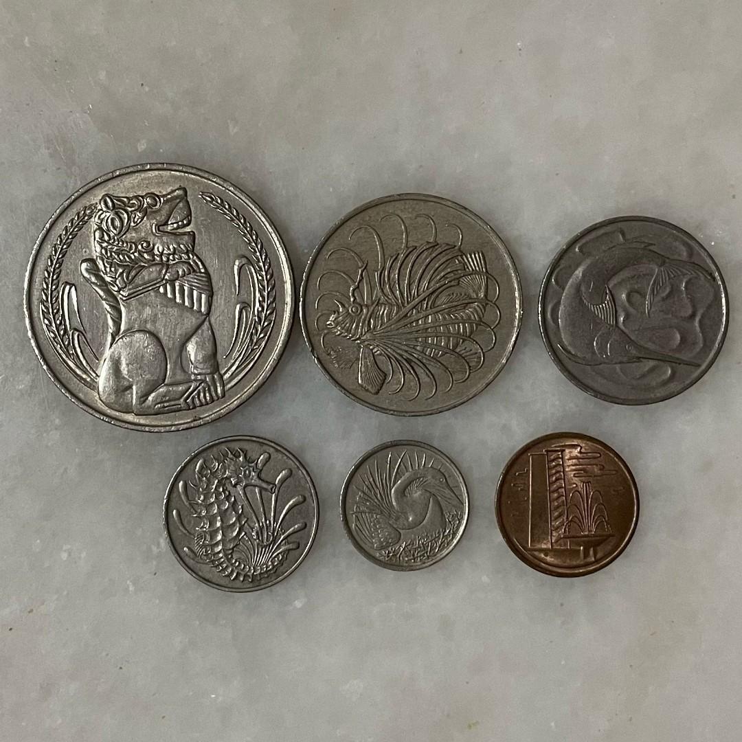 1967 Singapore Coin Series Full Set, Hobbies & Toys, Memorabilia