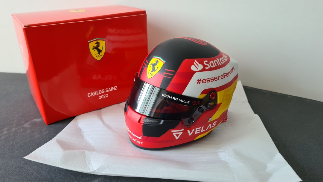Miniature Casque F1 Pierluigi Martini Au 1/12 - ONYX HF024 - Occasion - Collection