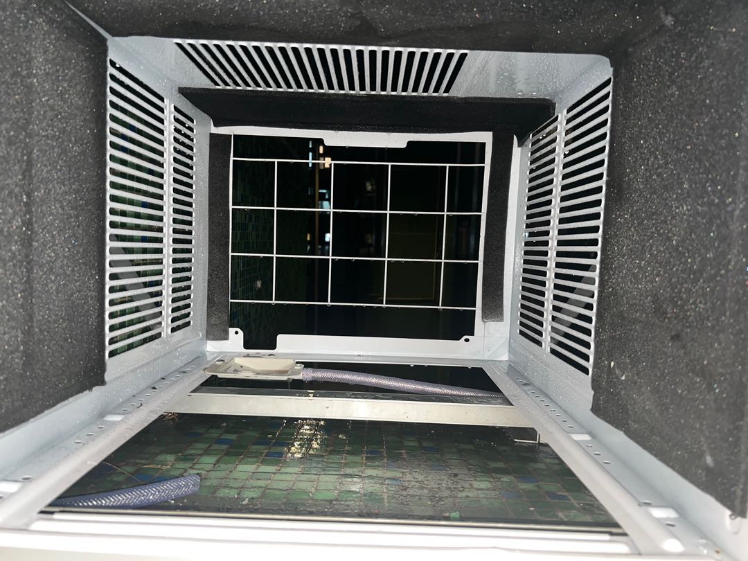 Split type Window type Wash and suction drain Drainage to prevent water leakage62859981340802112