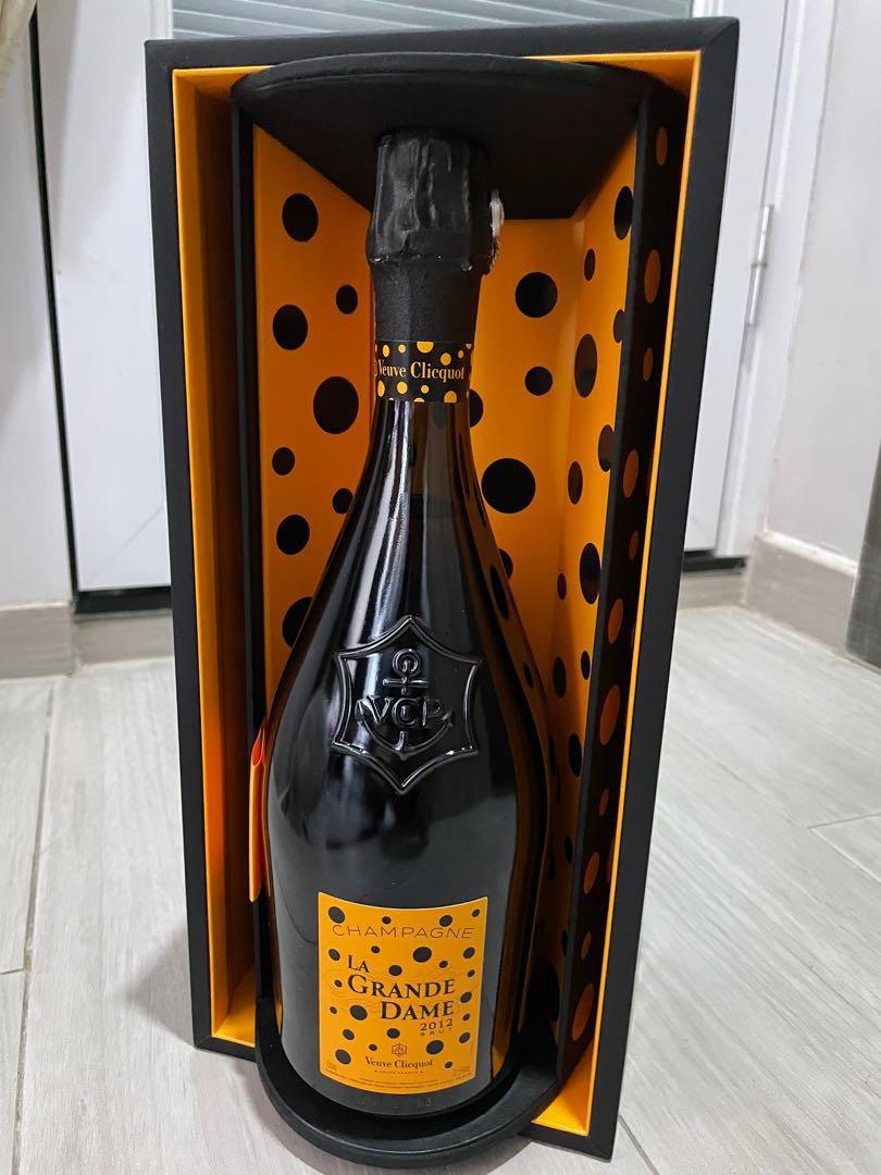 最後兩支! 草間彌生香檳特別版VCP 有盒Veuve Clicquot La Grande Dame