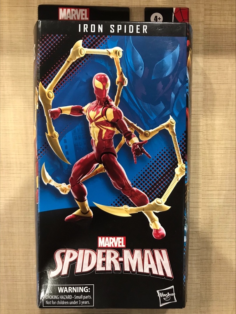 不議價，議價不回- Marvel legends Spider-Man iron spider hasbro 孩