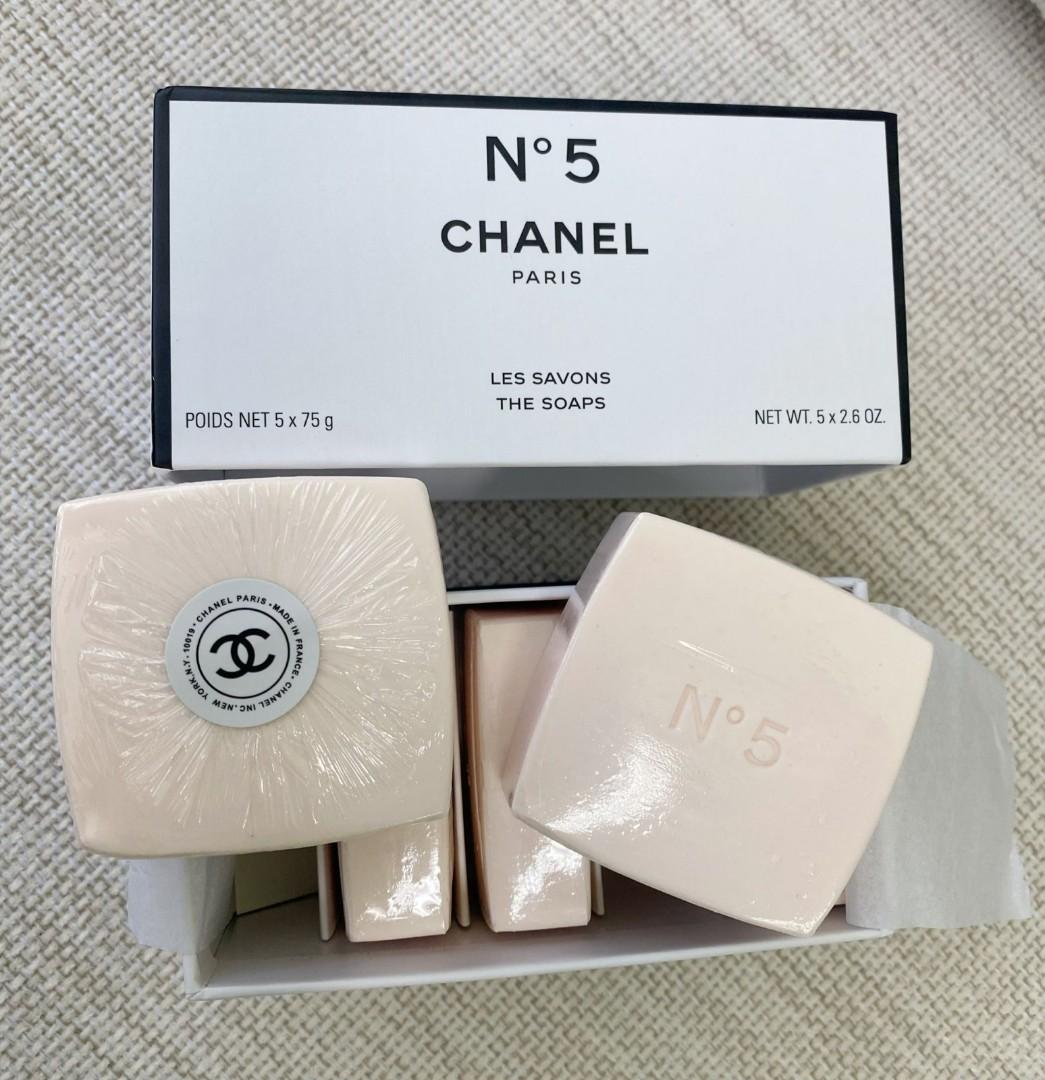 行貨Chanel No 5 皂禮盒裝（5 x 75g), 美容＆個人護理, 健康及美容