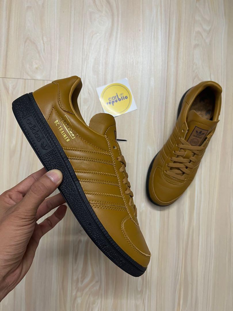 Adidas trainer brown best sale