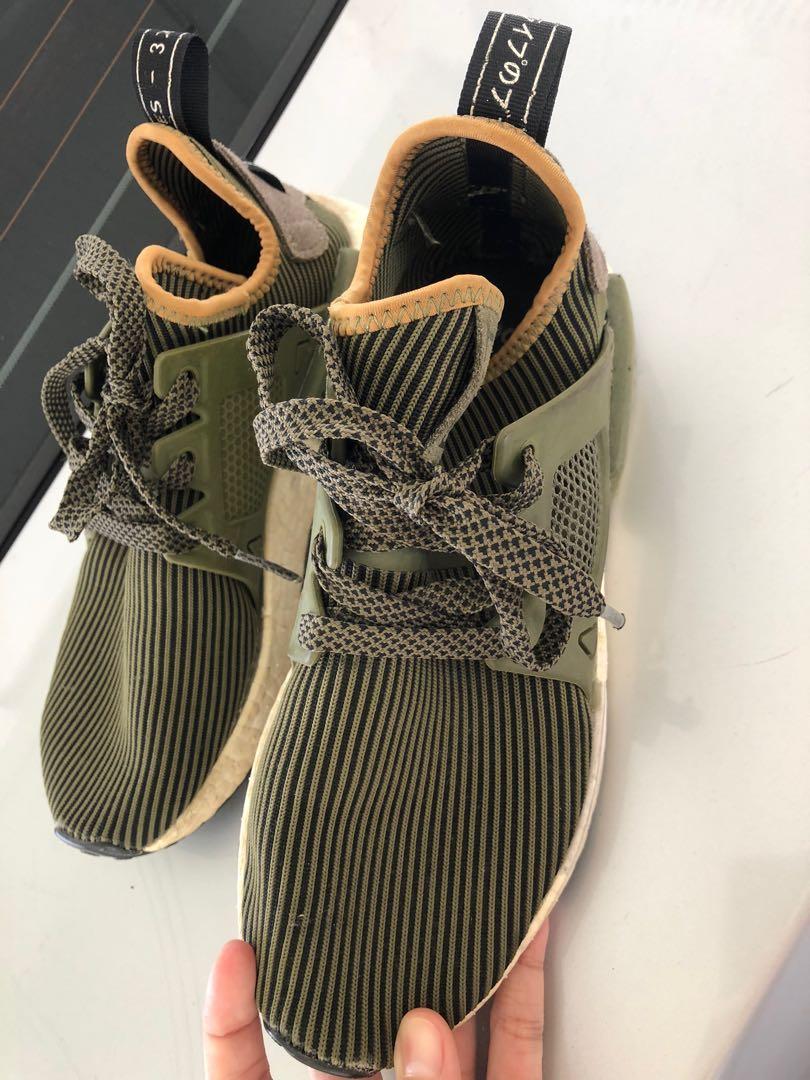 Adidas Nmd Xr1 Army Green, Women'S Fashion, Footwear, Sneakers On Carousell