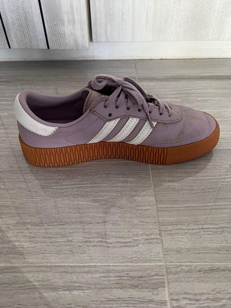 Adidas Sambarose in purple