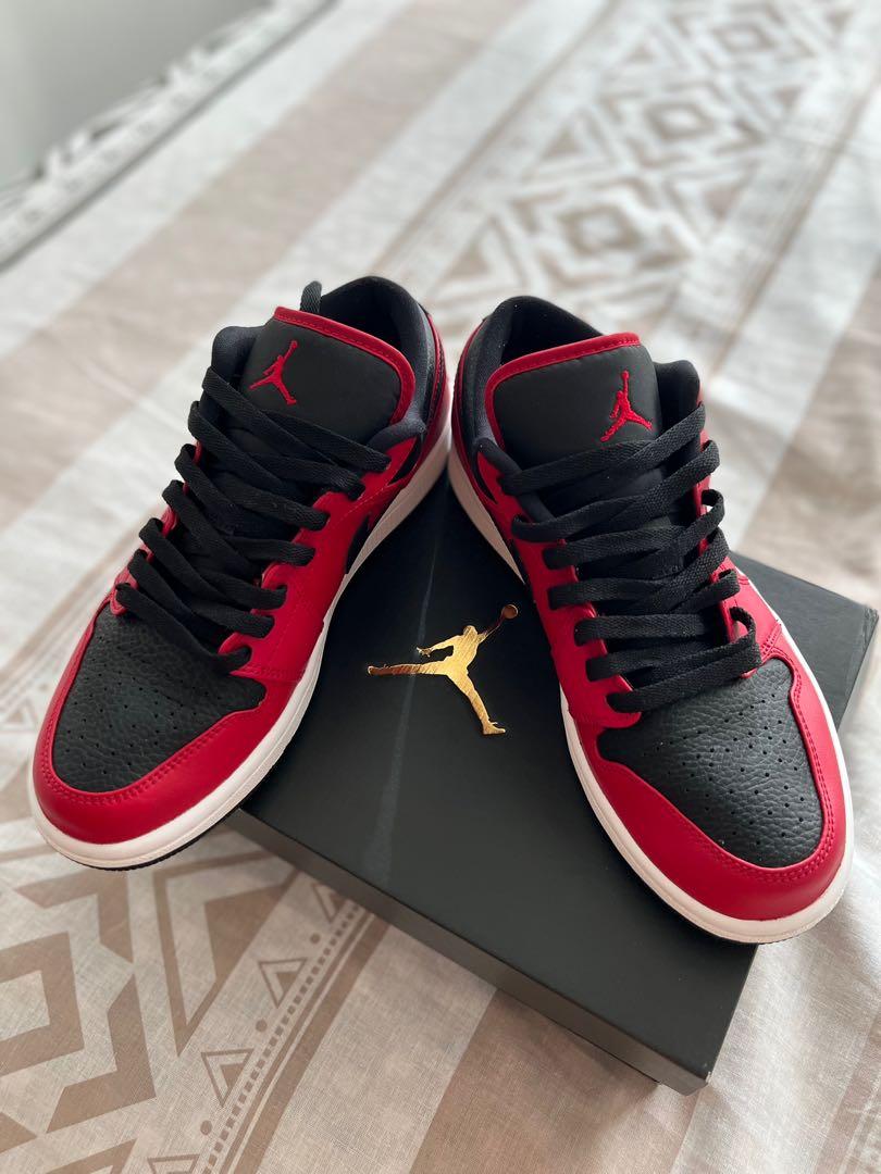 red and black kyrie shoes