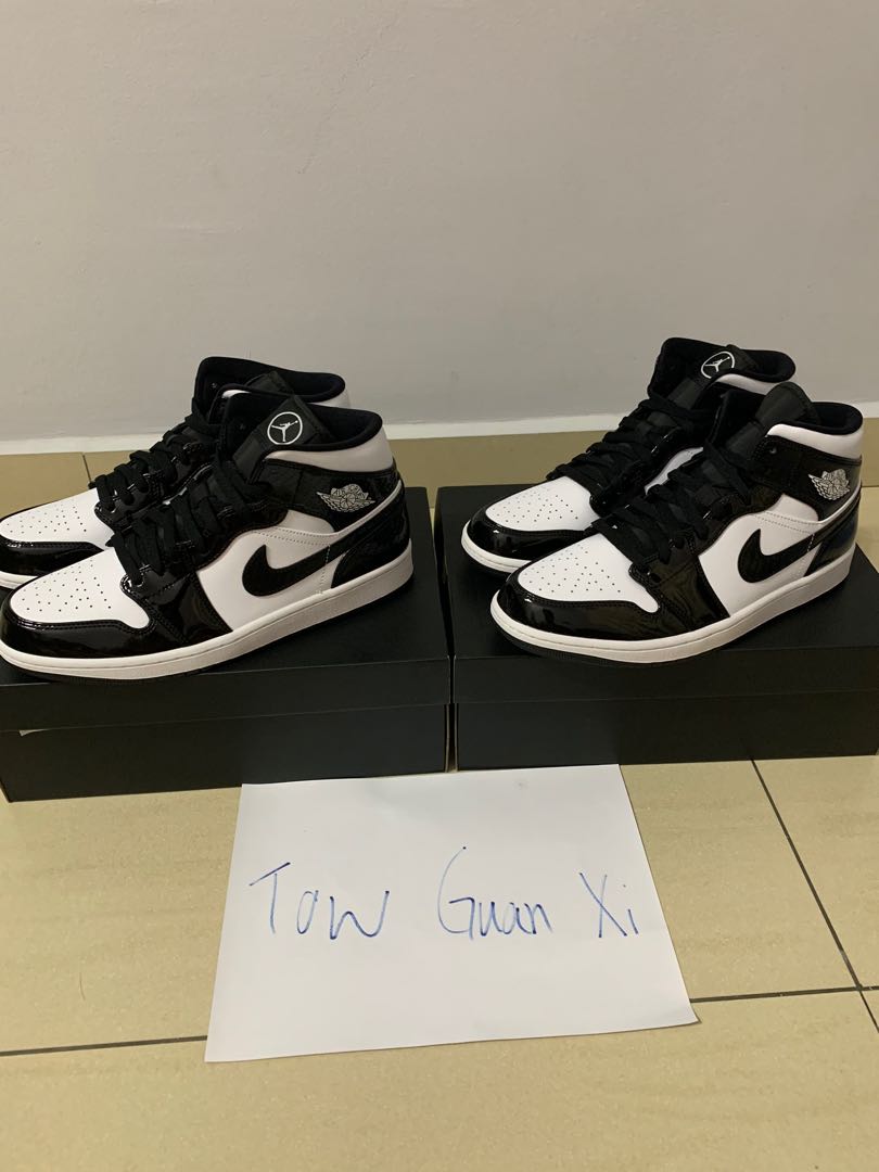 Air Jordan 1 Mid Carbon Fibre “All Star”, Men's Fashion, Footwear