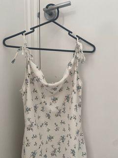 Ally Floral Cowl Neck Midi Dress Size 8 $30