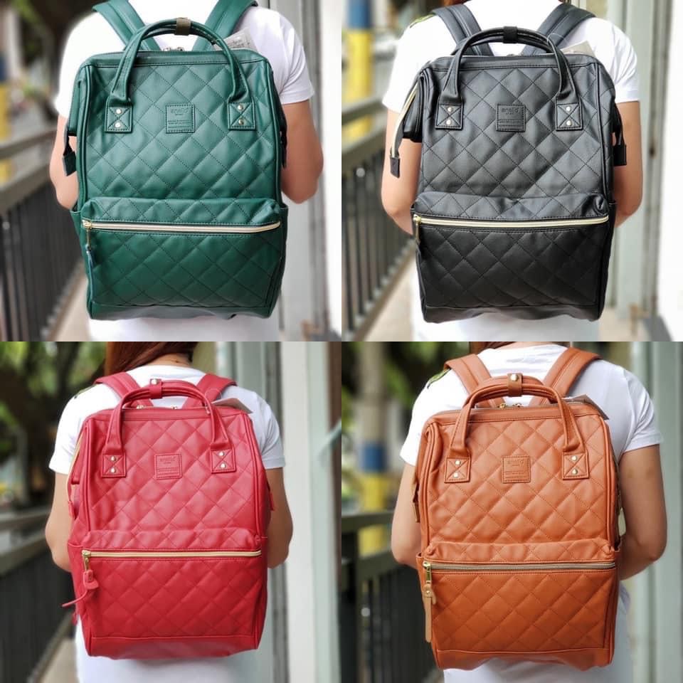 Anello quilting backpack sales