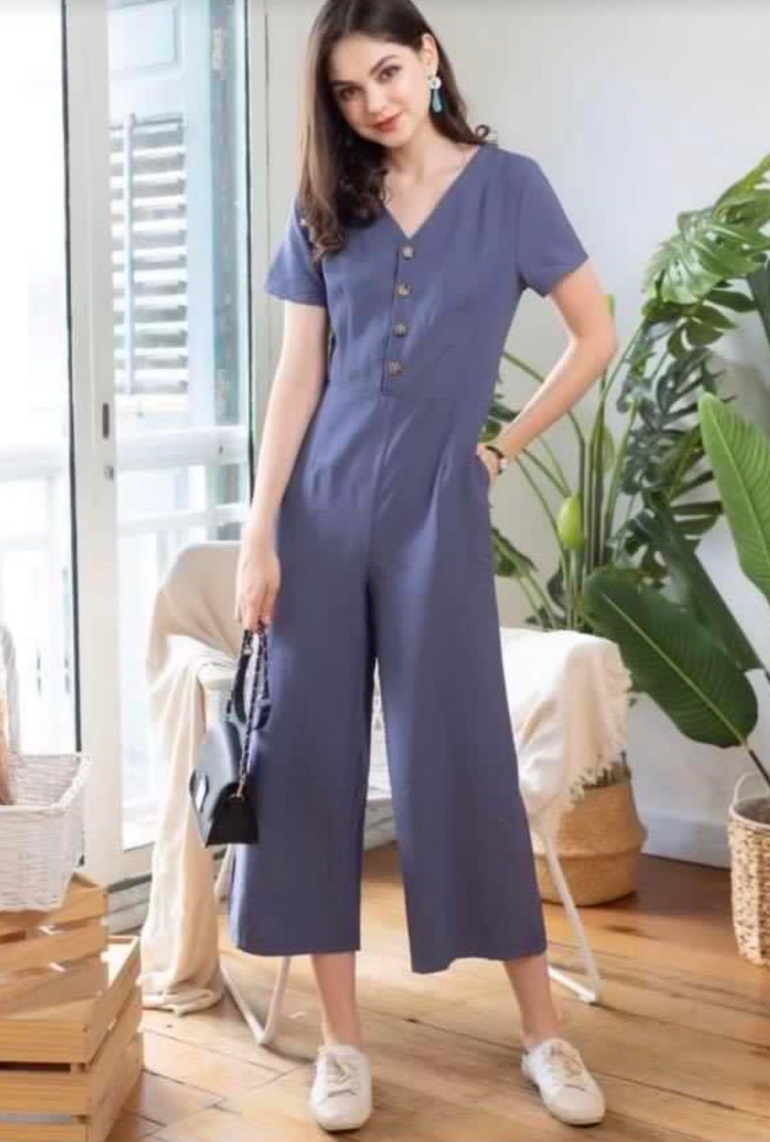 Exactly Where You Are Jumpsuit in Ash Black