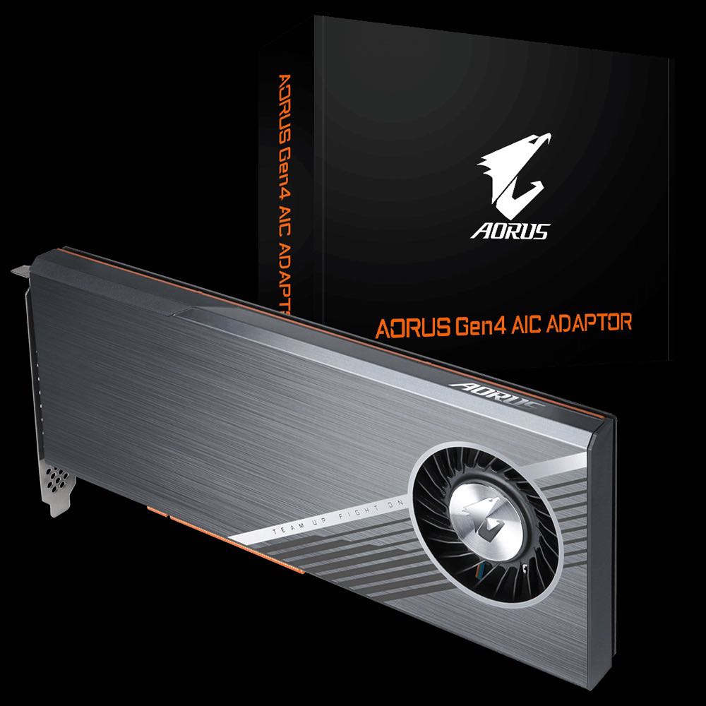 AORUS Gen4 AIC Adaptor GC 4XM2G4 Computers Tech Parts