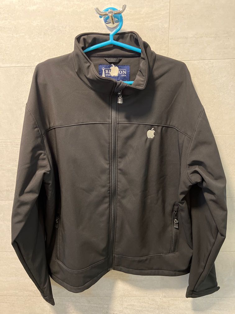 Apple on sale logo jacket