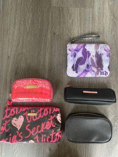 Assorted makeup bags $15 each or $50 for all