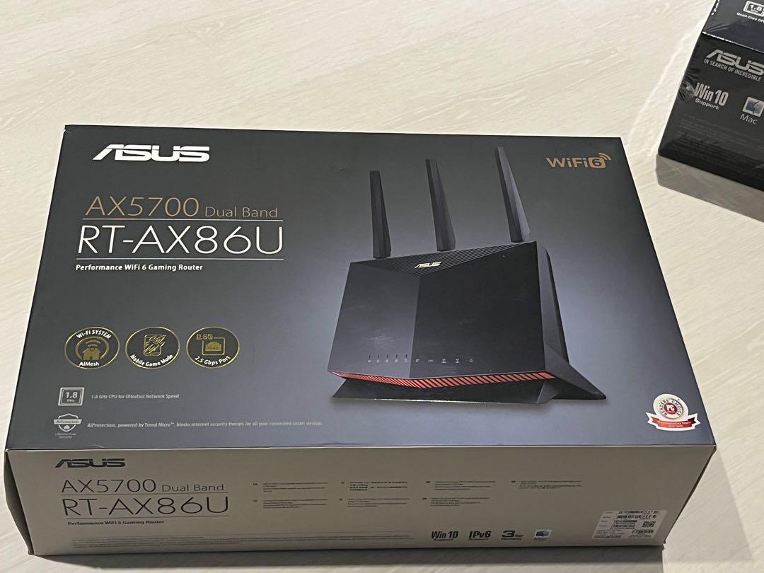 Asus RT AX86U, Computers & Tech, Parts & Accessories, Networking on ...