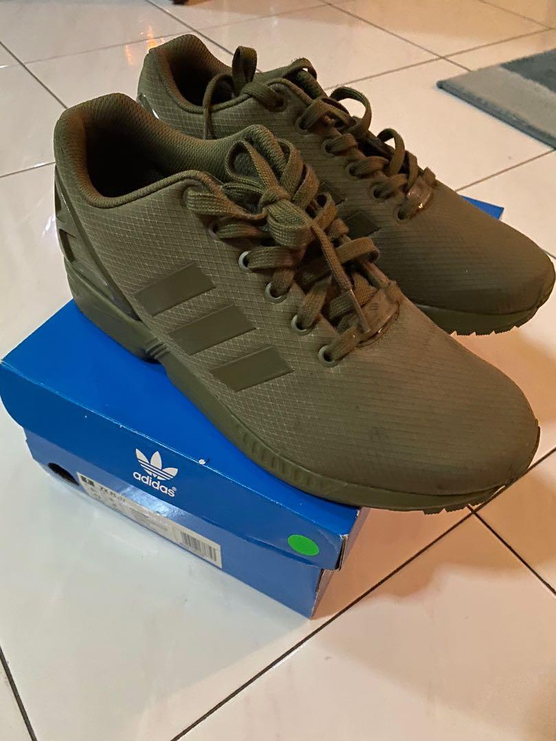 Adidas flux khaki 2025 womens