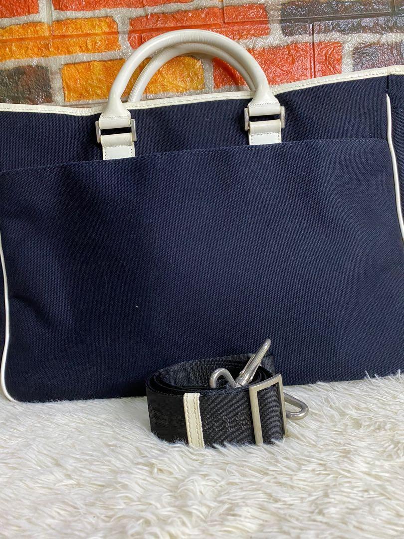 Authentic Burberry Laptop Bag (Category: Luxury Bags & Wallets) located in Cagayan de Oro. Submitted by riggstuffs (Listing ID 1131194641, Image 2). Description: Preloved bag from Japan source Guaranteed Authentic Black label tag The Interior and exterior area is very good condition With long strap Dimension: 11x 17 in inches Handle drop 3.5” Almost new DISCLAIMER: Riggstuffs is not affiliated or associated with any brand posted. All trademarks a