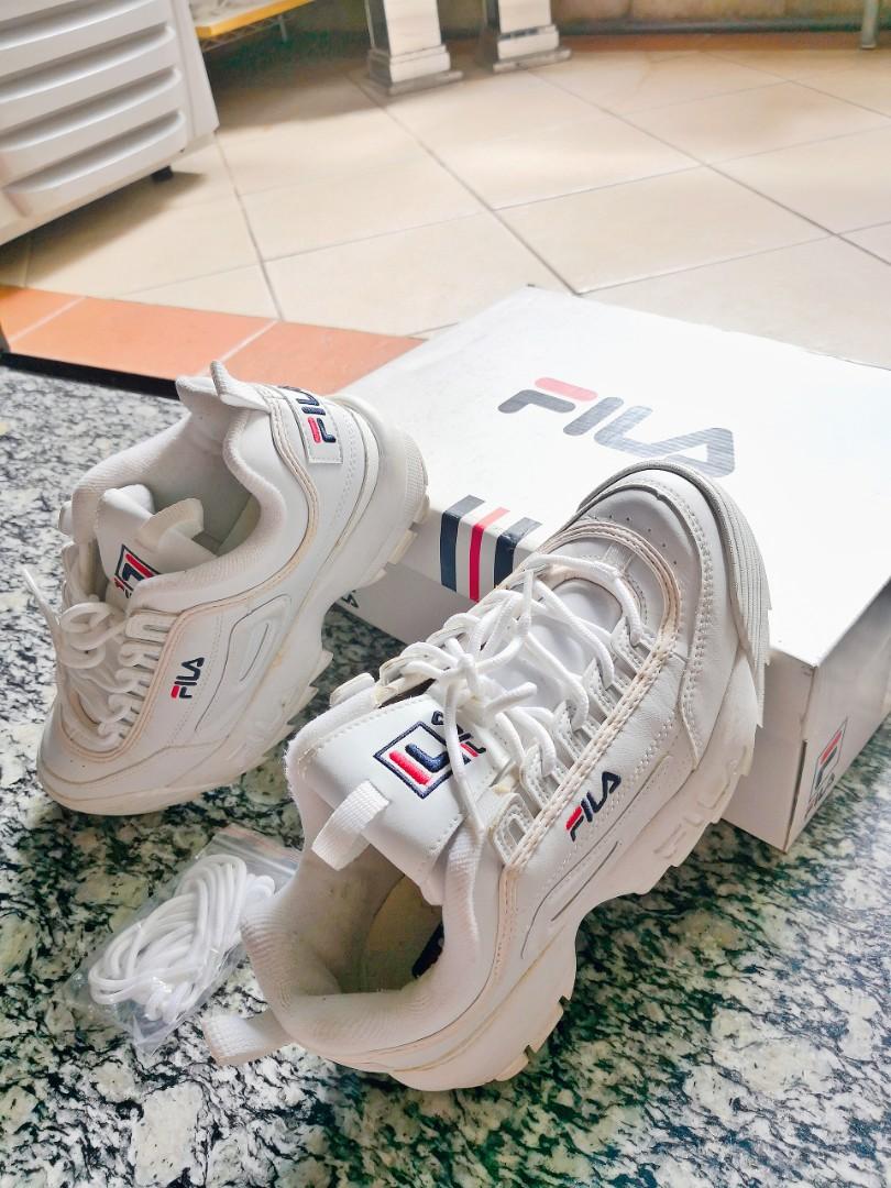 Authentic Fila Distributor 2 White Original Price Negotiable