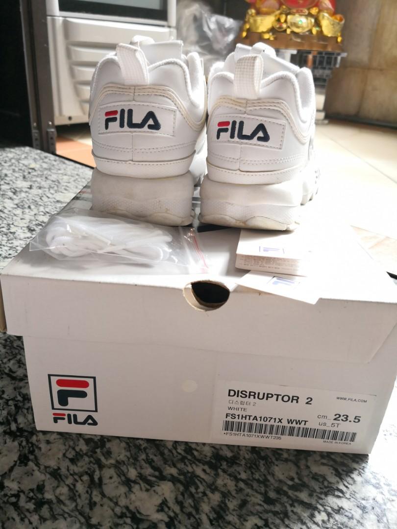Original price of fila disruptor 2 shop