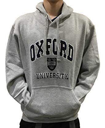 Oxford hoodie sales grey