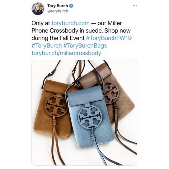 Tory burch blue yonder miller cheap