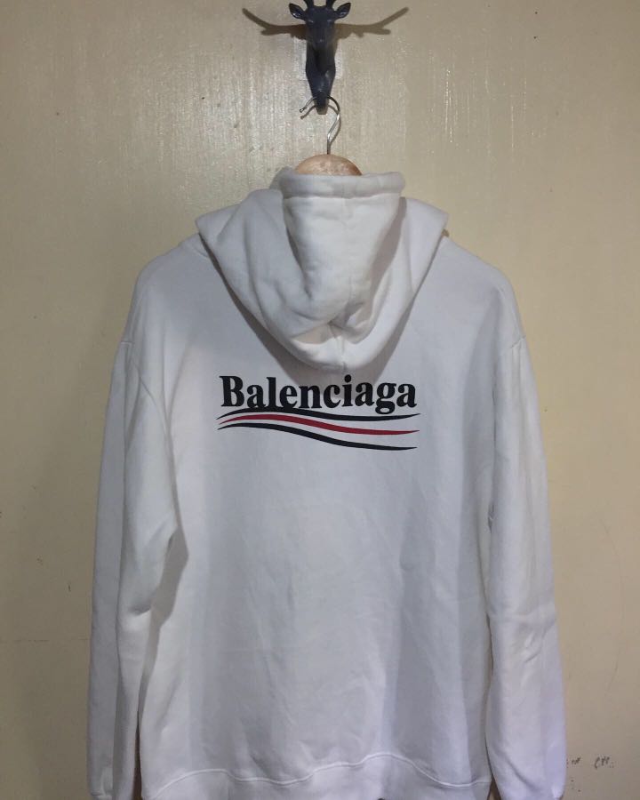 Balenciaga Femme Fatale Oversized Embroidered Stretchjersey Hooded Top In  Black  ModeSens