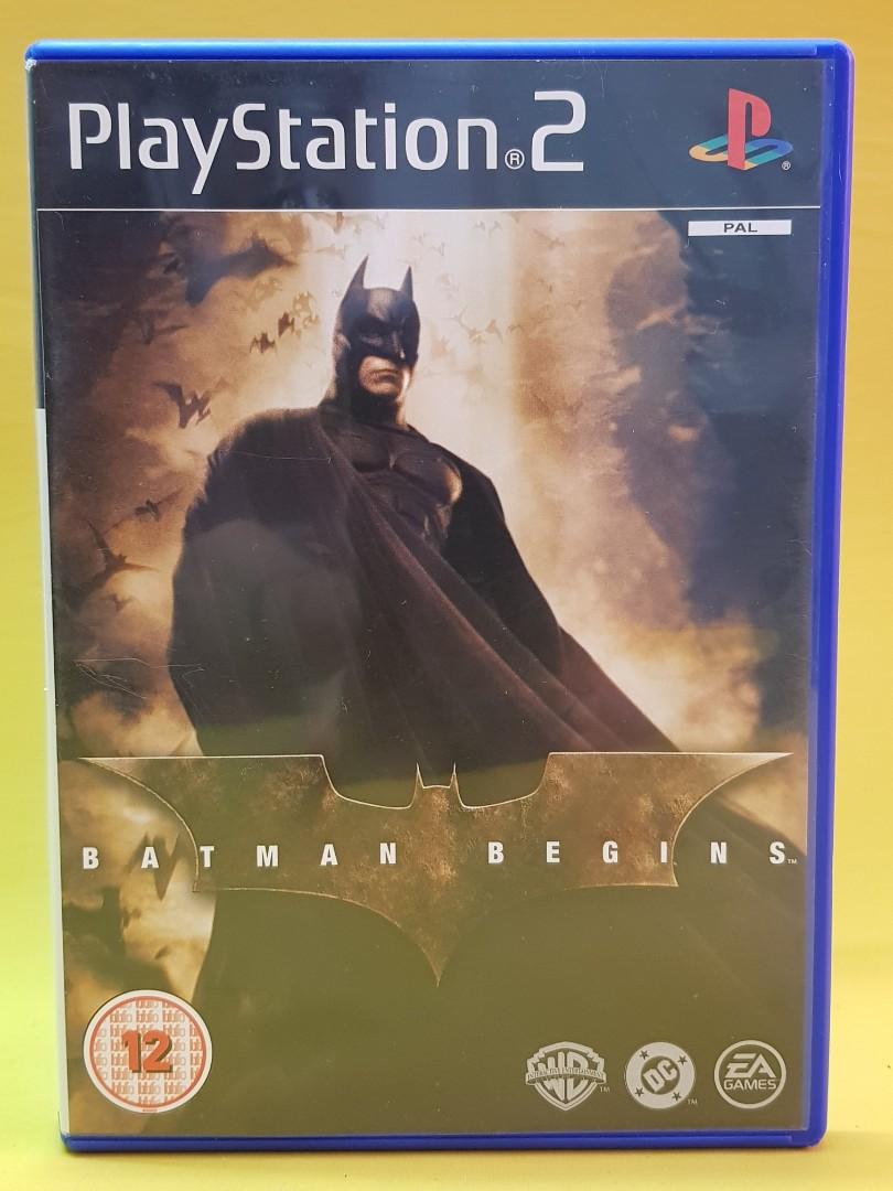 ?BATMAN BEGINS? PS2, Video Gaming, Video Games, PlayStation on Carousell