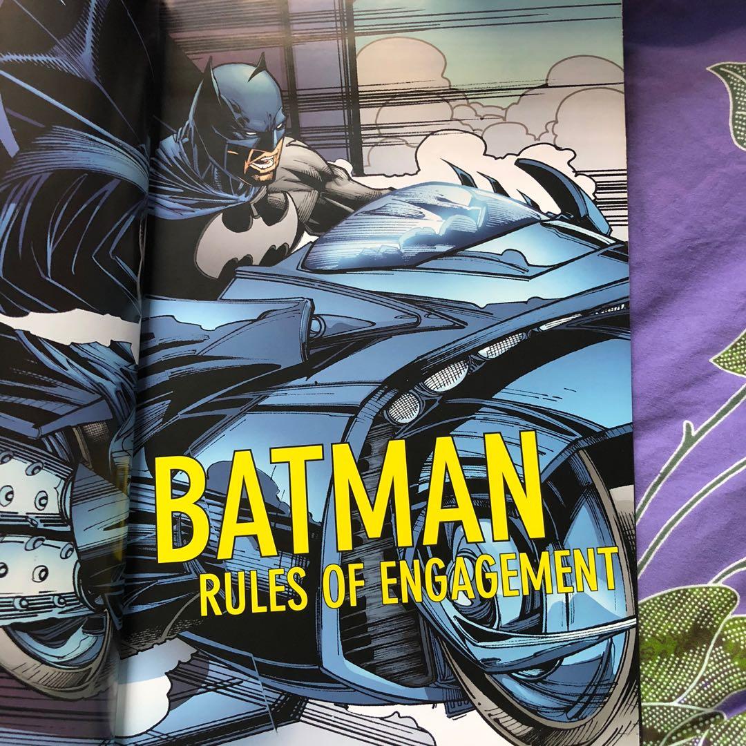Batman Rules of Engagement, Hobbies & Toys, Books & Magazines, Comics &  Manga on Carousell