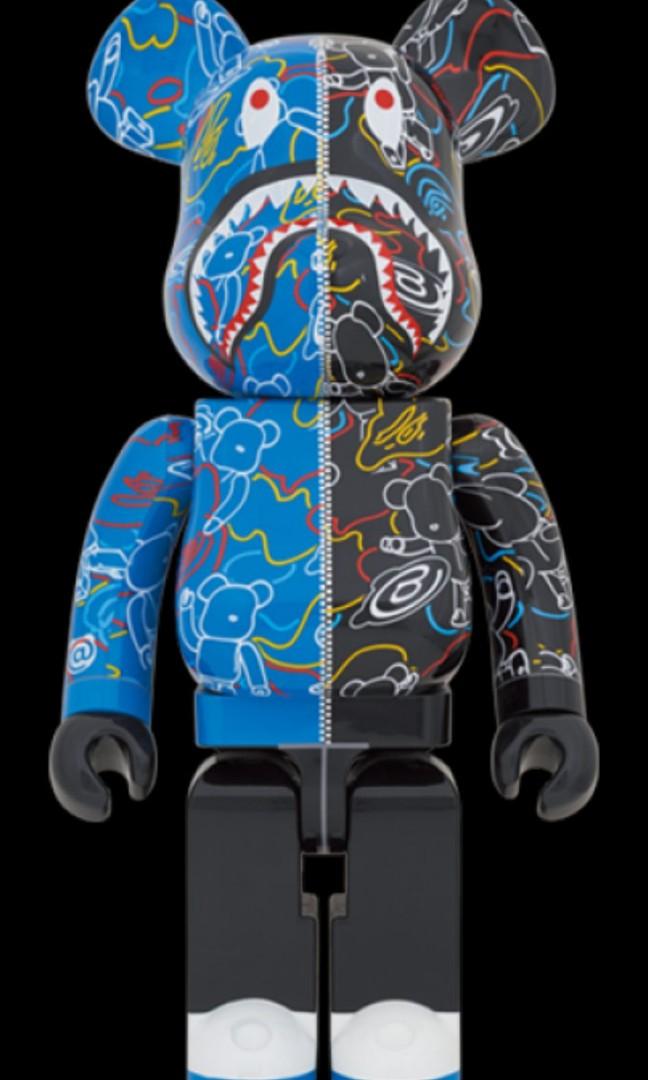 特価超特価】 A BATHING APE - BAPE(R) BE@RBRICK LINE CAMO SHARK