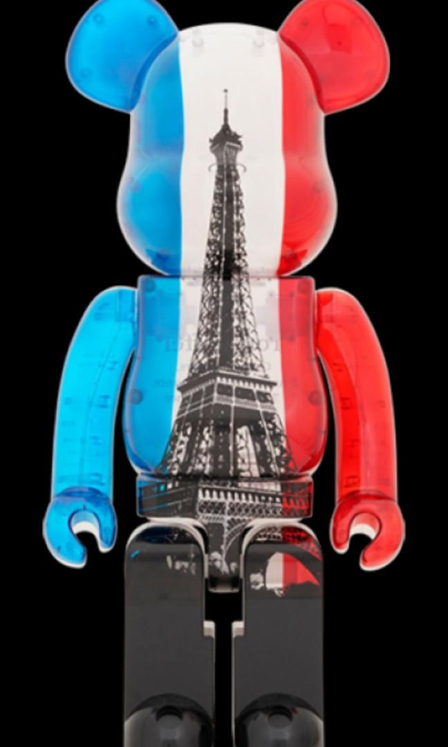 Bearbrick Eiffel Tower Tricolor Ver 1000%