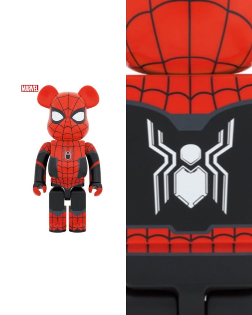 Bearbrick SpiderMan Upgraded Suit 1000%, Hobbies & Toys