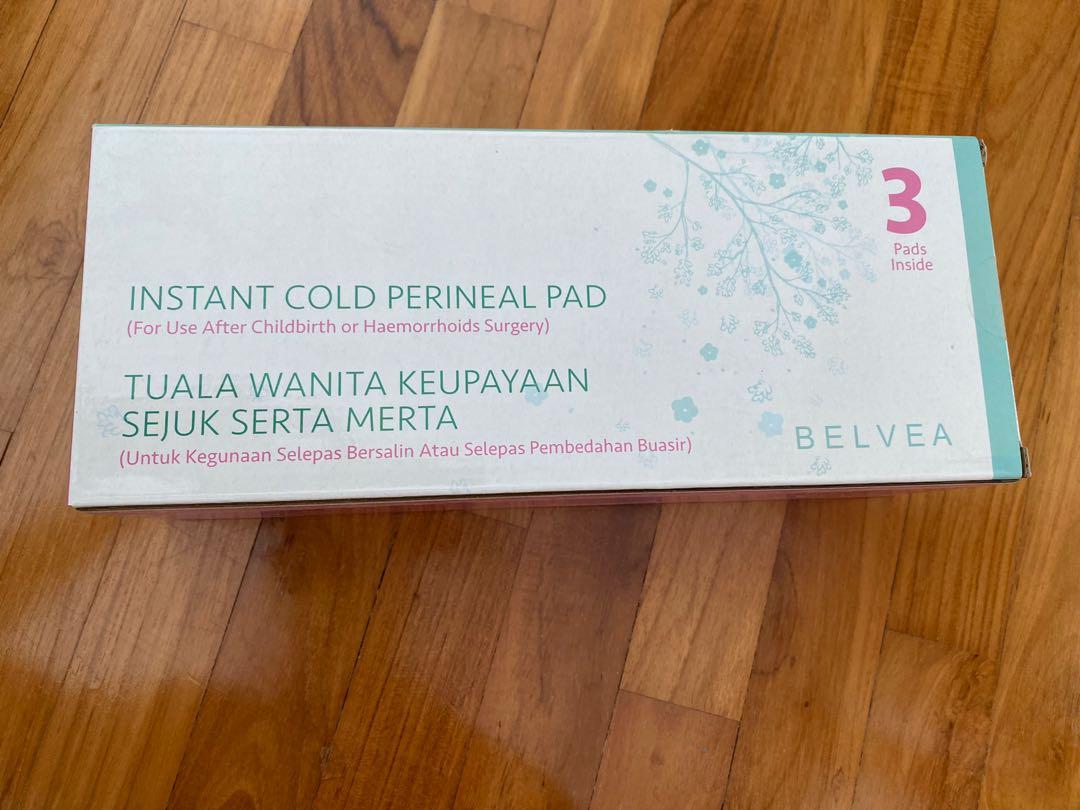 BELVEA INSTANT COLD PERINEAL PADS, 3'S