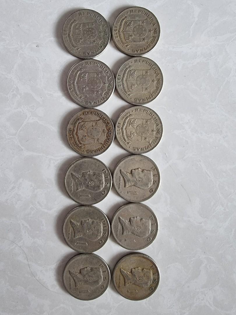 Big Rizal piso (Category: Currency) located in Dasmarinas. Submitted by ildnumde (Listing ID 1178502696, Image 1). Description: 25 pesos per pc. set of 10 coins min..