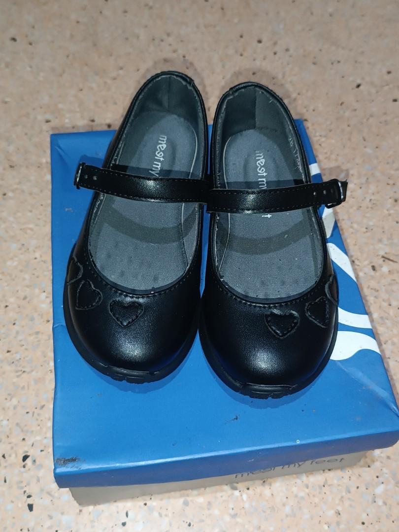 Black School Shoes, Babies & Kids, Babies & Kids Fashion on Carousell