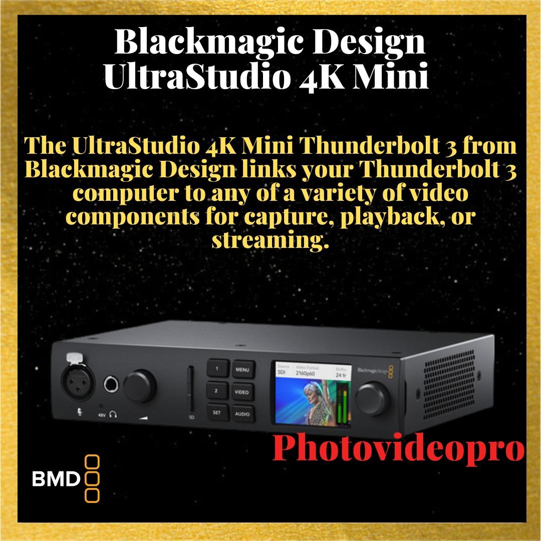 Blackmagic Design UltraStudio Mini Monitor - CINNE SHOP