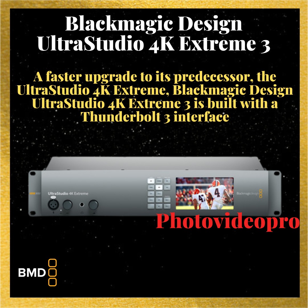 Blackmagic Design UltraStudio 4K Extreme 3, Computers & Tech, Parts ...