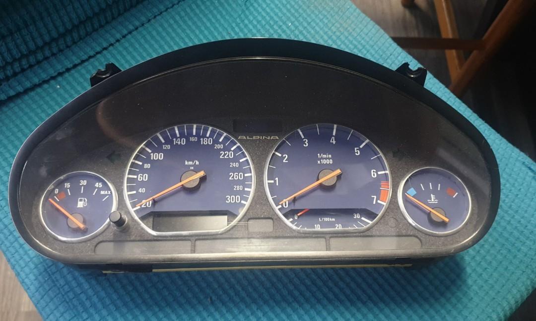 BMW E36 Alpina Meter Cluster, Car Accessories, Accessories on Carousell
