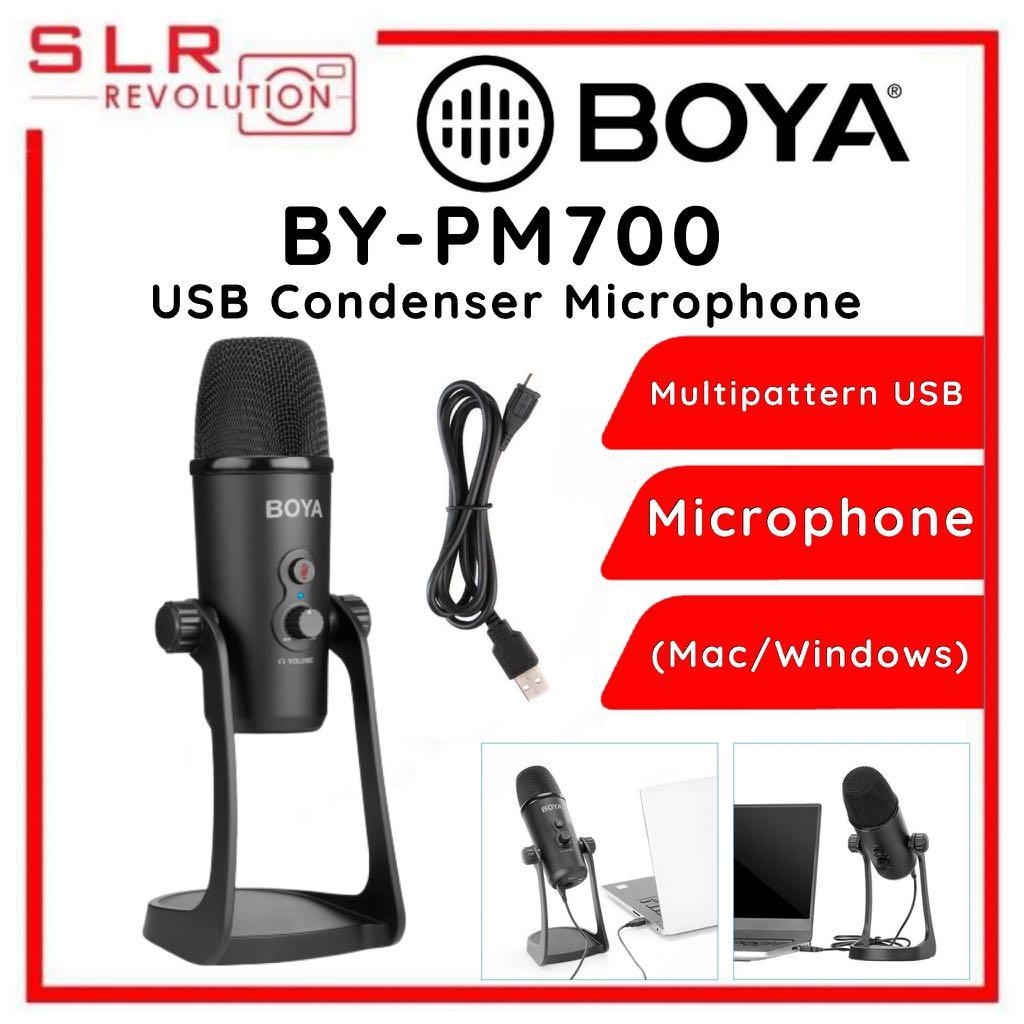 BOYA BYPM700 Multipattern USB Microphone (Mac/Windows), Audio