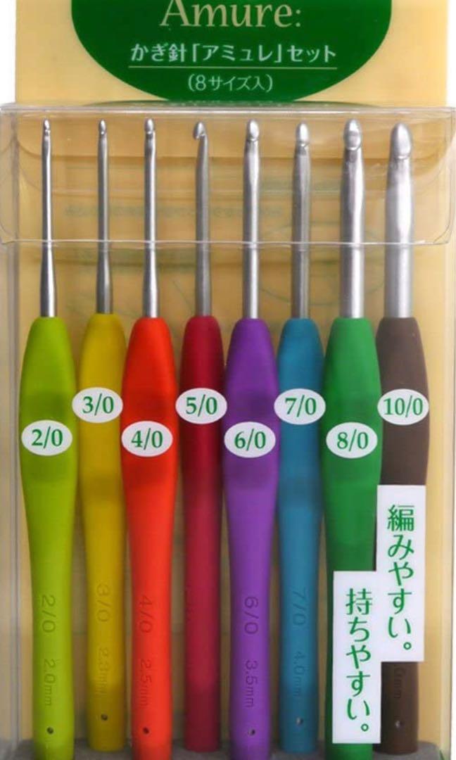 Brand New !!! Clover Amure Crochet Hooks from Japan. NEW STOCK! Free  SingPost tracked mail.