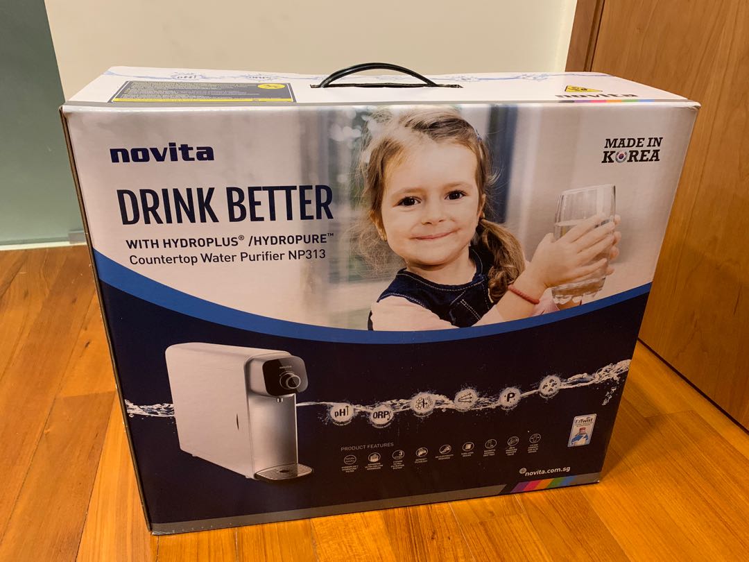 Brand New Novita NP313 Hydropure Countertop Water Purifier, TV & Home