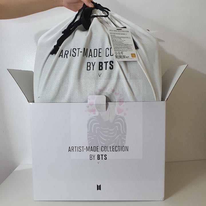 BTS Artist Merch V Official Mute Bag Full Inclusion US 